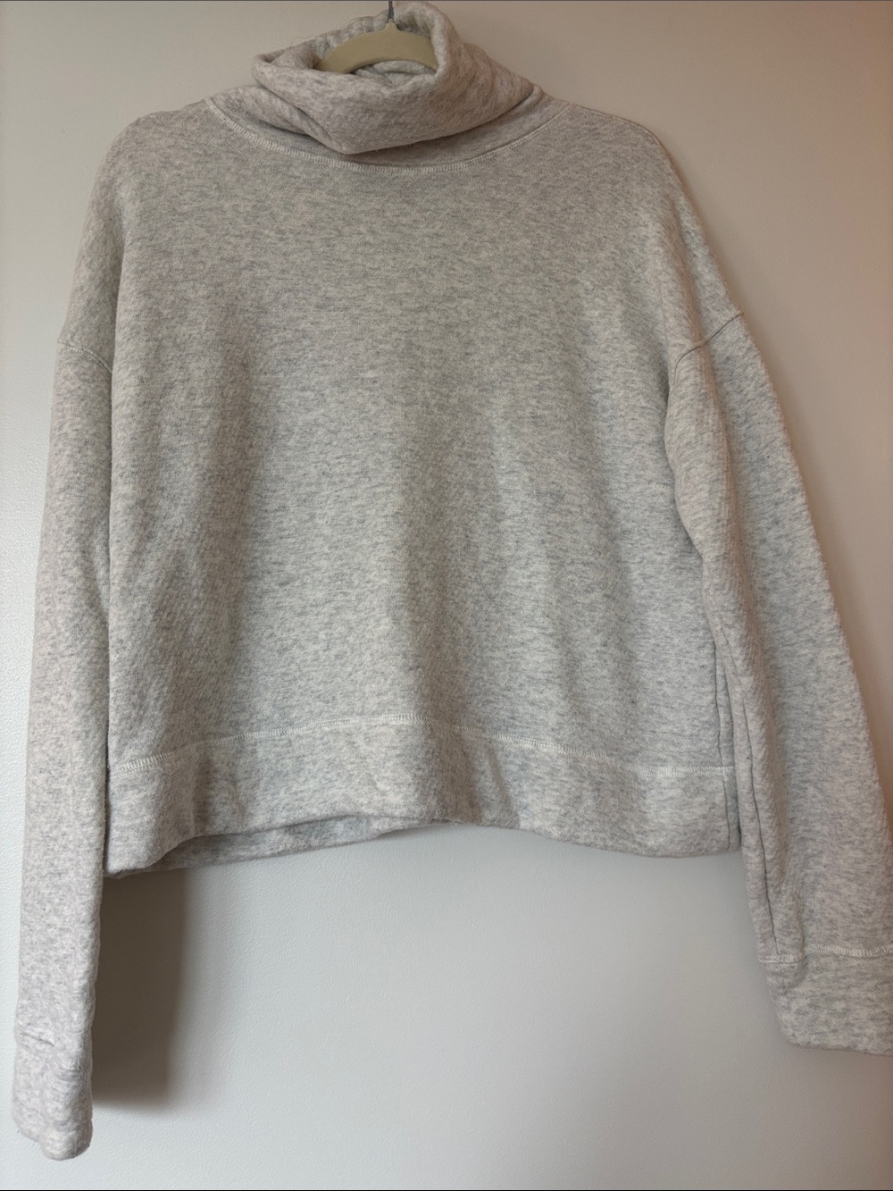 Cropped Vineyard Vines 100% Cotton Turtleneck Sweater